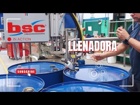 Llenadora Línea Manual